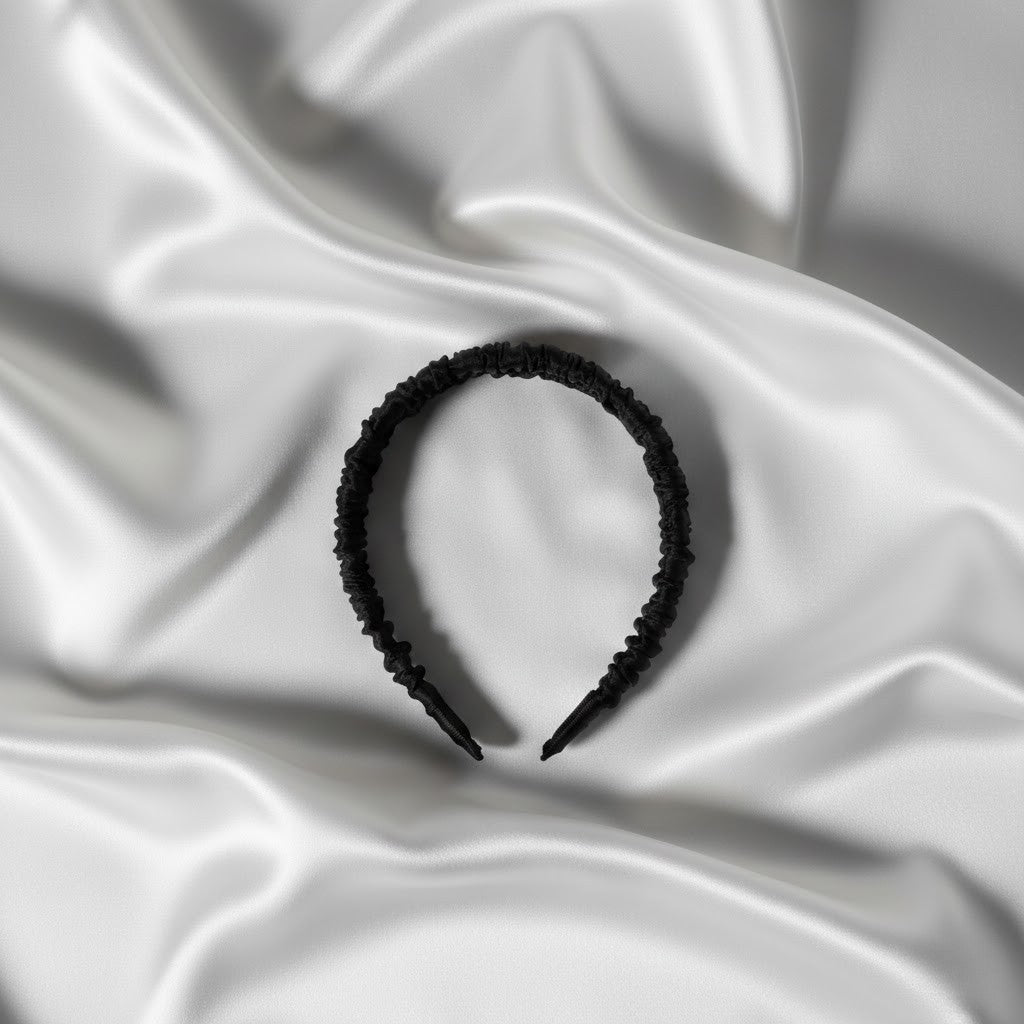 Serre-tête en soie – confort et style pour coiffures raffinées