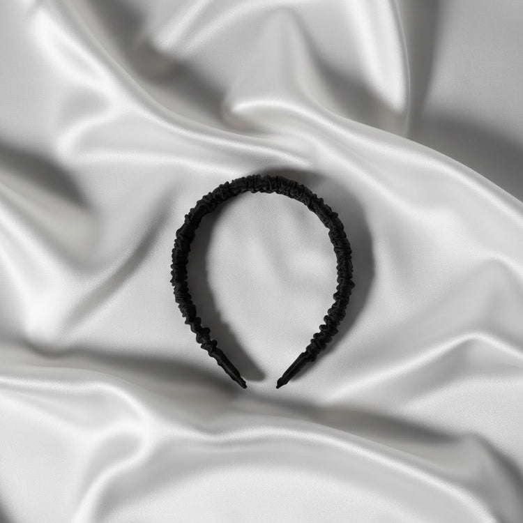 Serre-tête en soie – confort et style pour coiffures raffinées