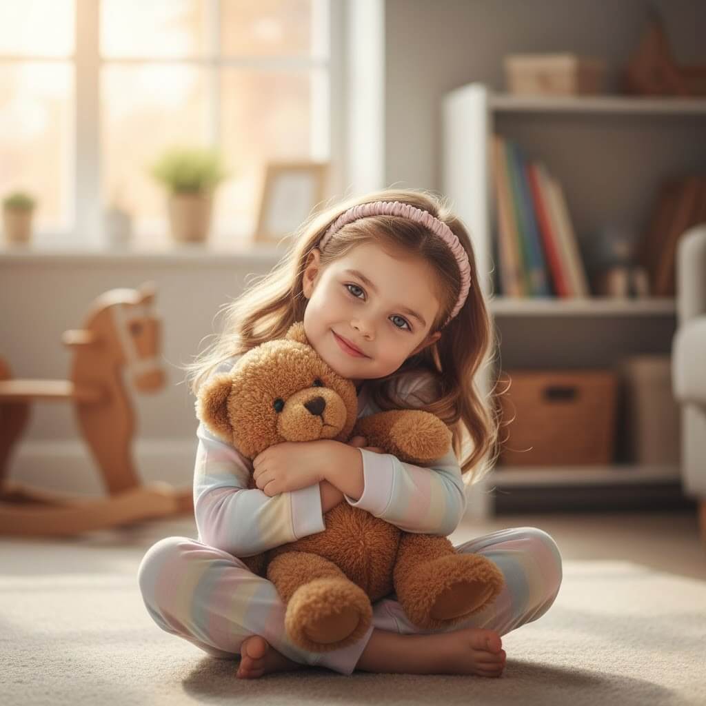 Serre tête en soie rose pastel porté